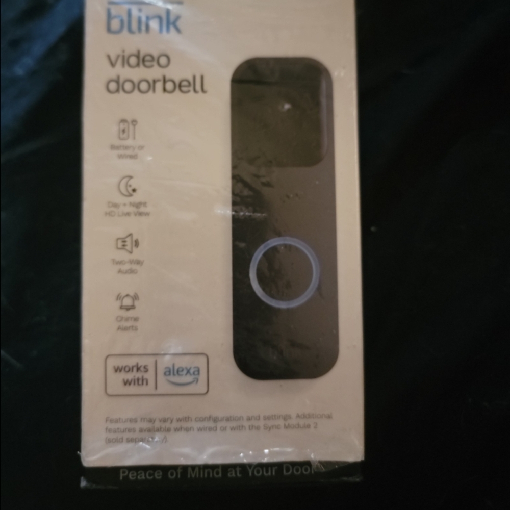 Blink  Smart Doorbell with Video Capabilities